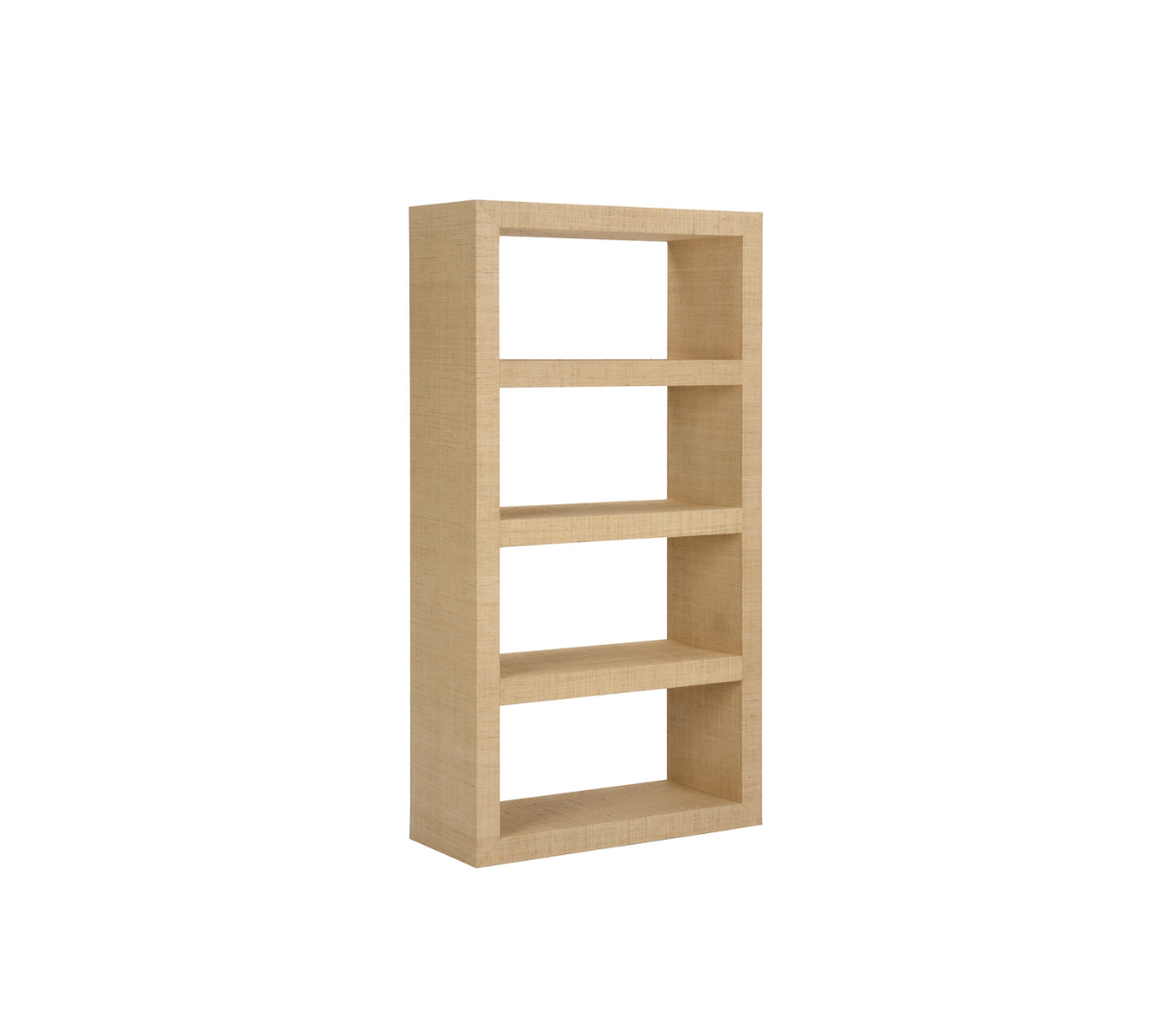 Raffia Book Shelves