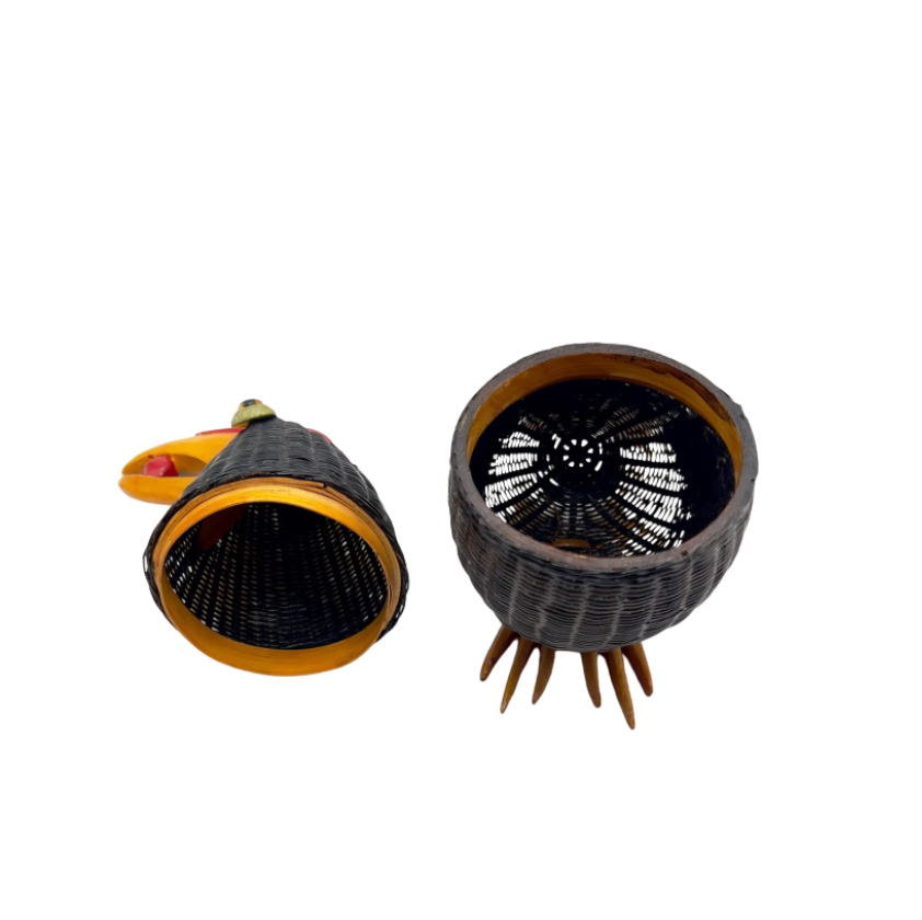 Wicker Hornbill Nest Box