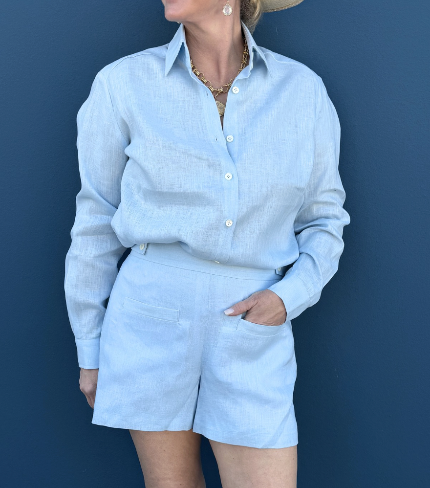 CZ Short in Handkerchief Linen