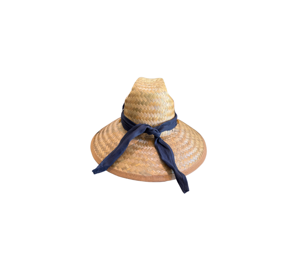 STRAW HAT & SCARF - DANIELLE ROLLINS X GLAMPWEAR