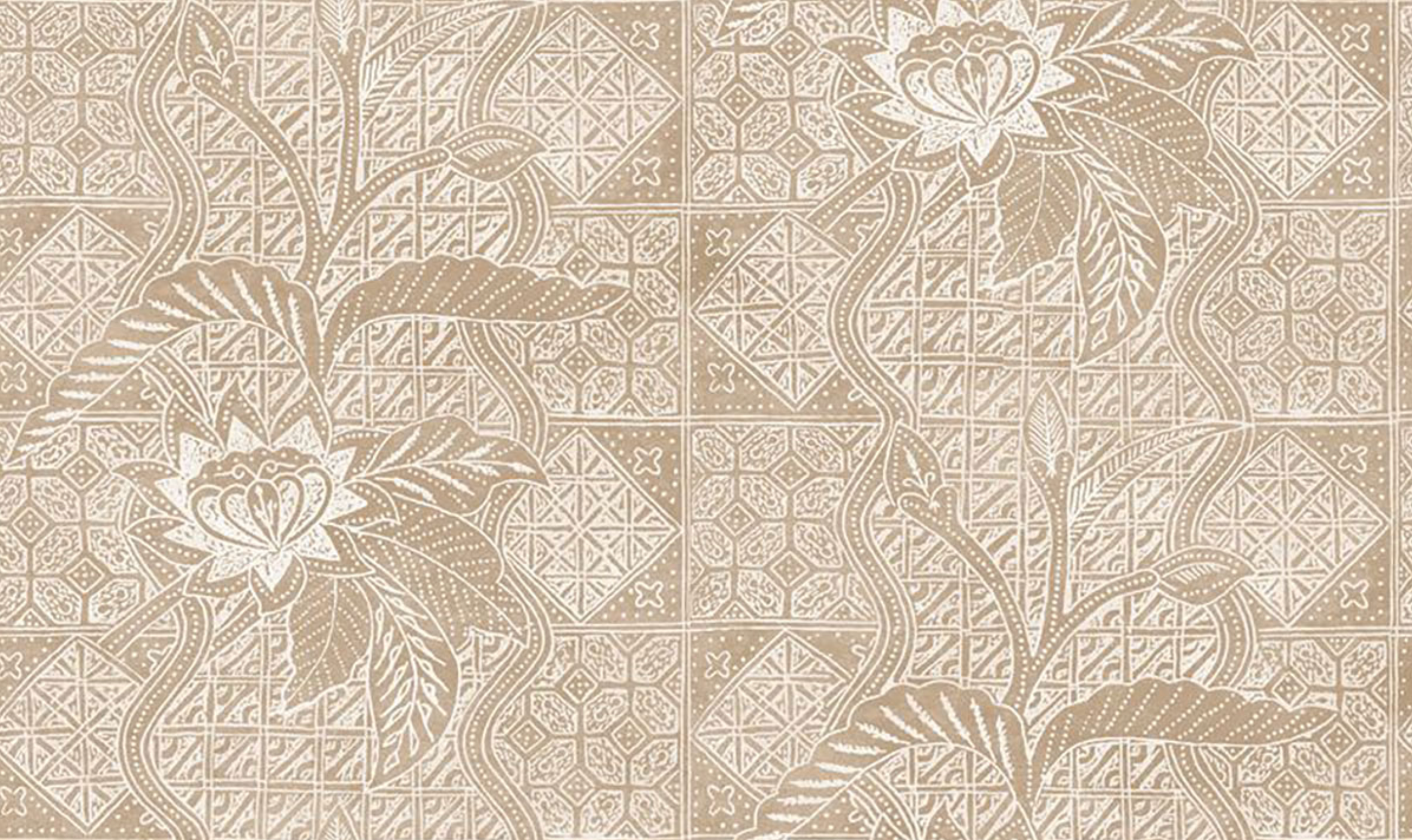 Calypso Batik Fabric in Sand