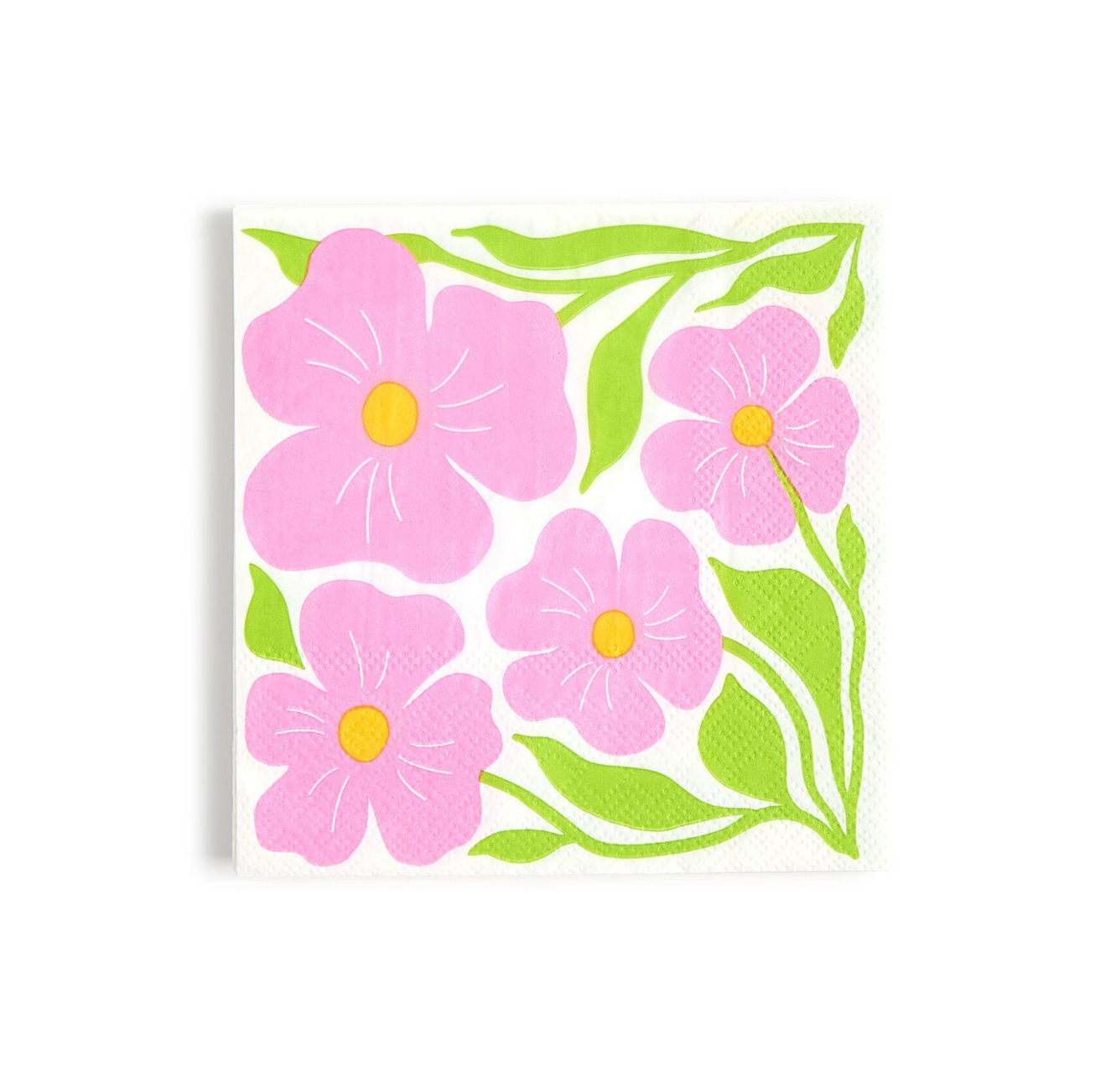 Petal Pop 3-Ply Paper Cocktail Napkin