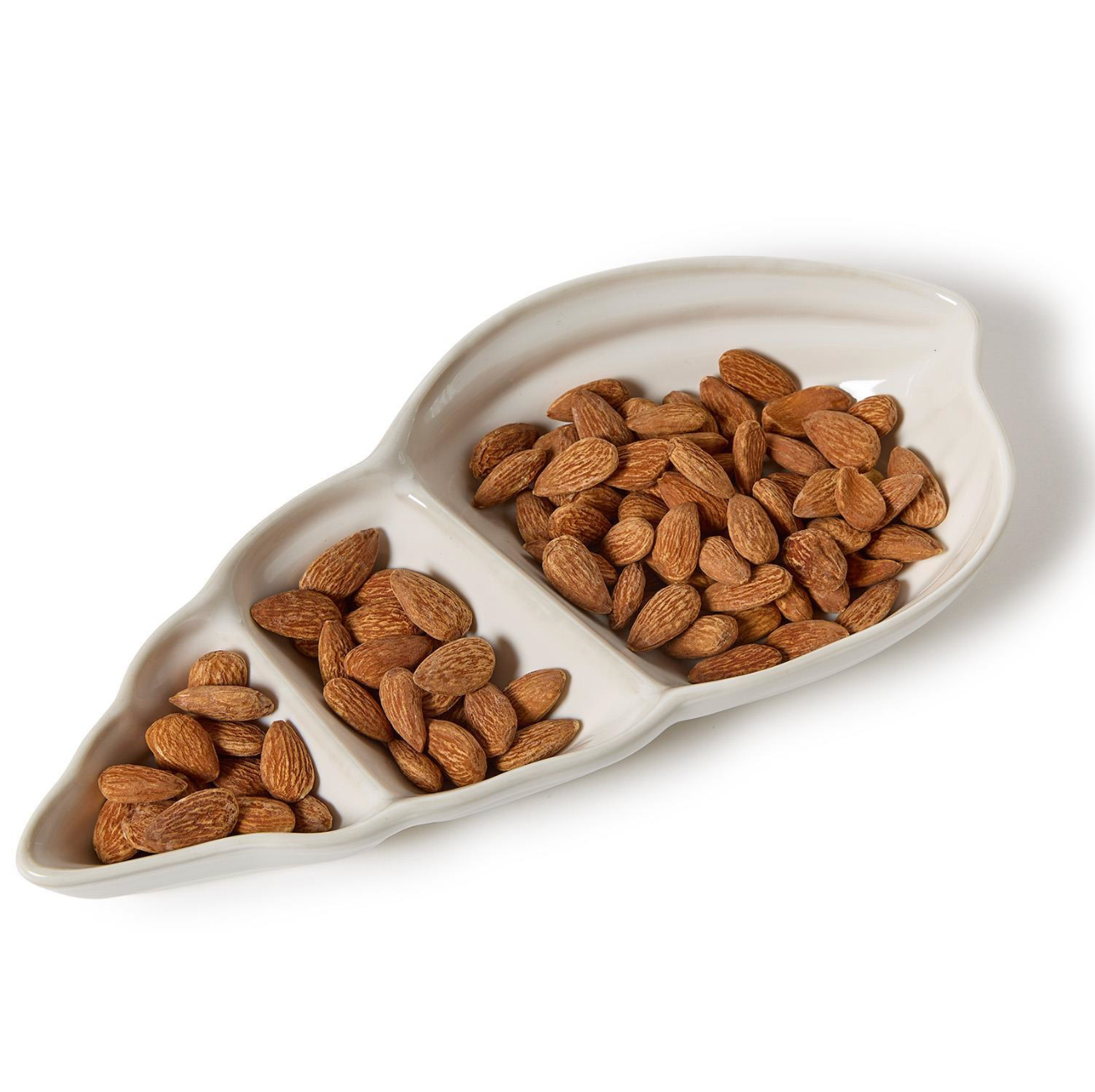 Shell Shaped 3 Section Serving Dish
