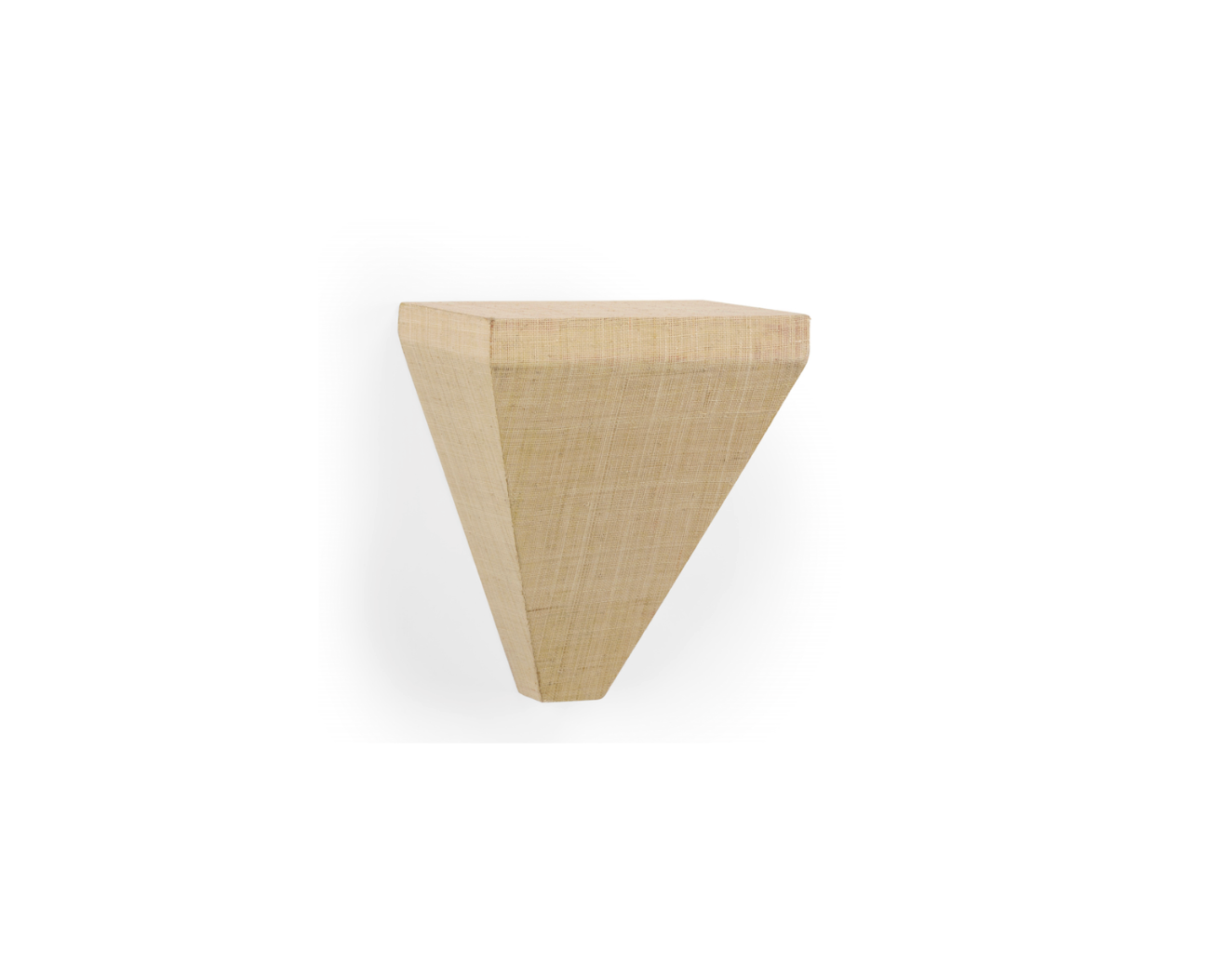 Tapered Rectangular Raffia Bracket