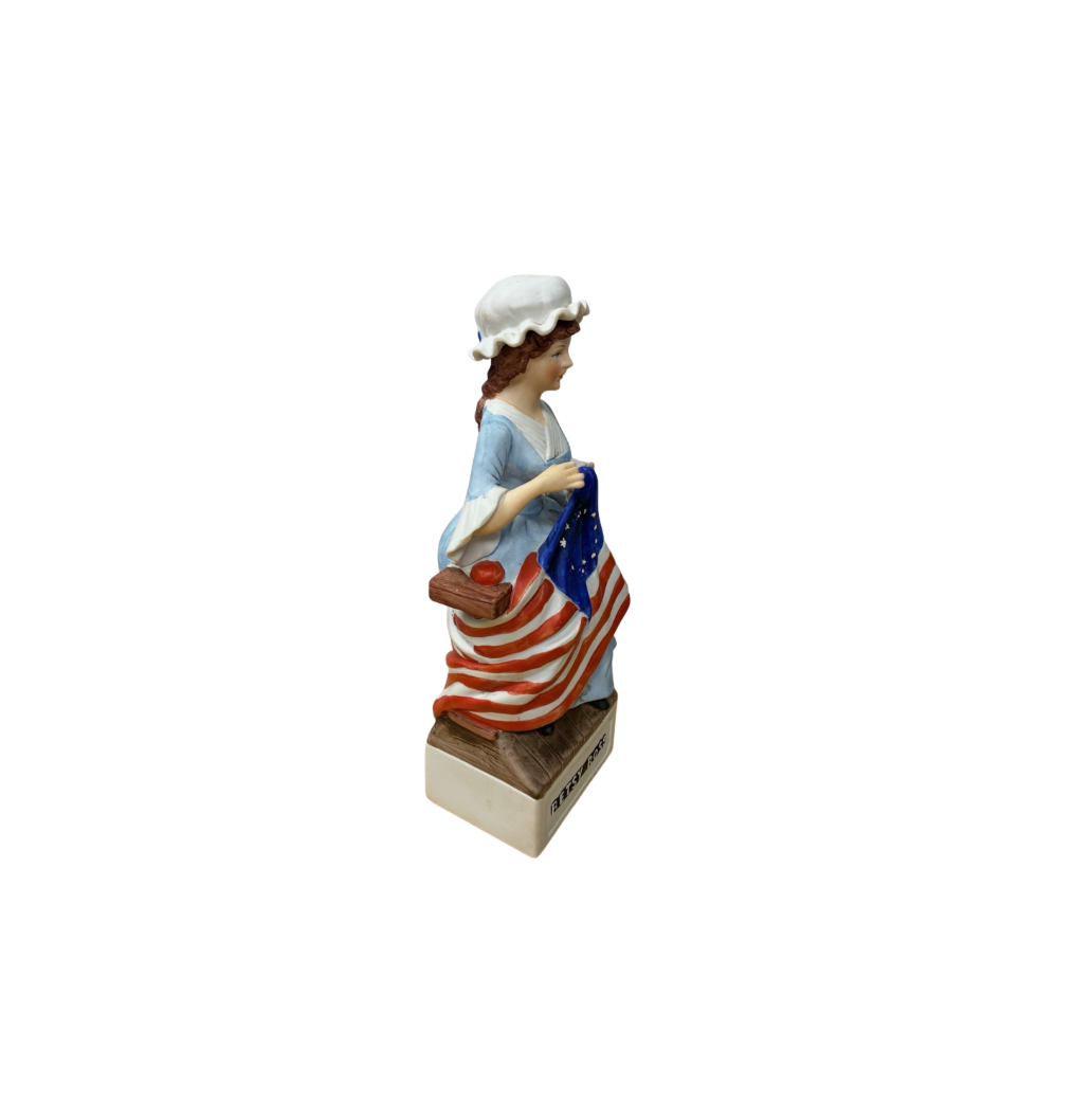 Betsy Ross McCormick 1975 Bicentennial Series Decanter