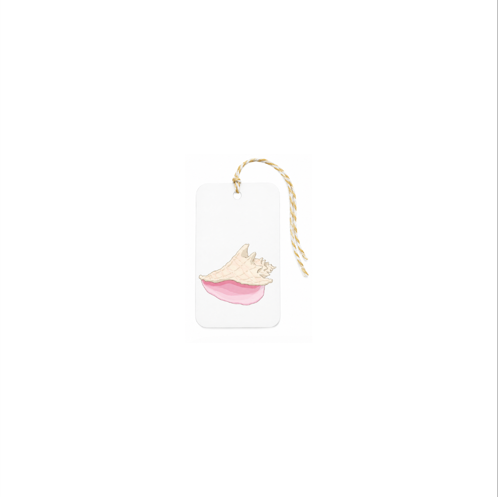 Seashell Soirée Gift Tags