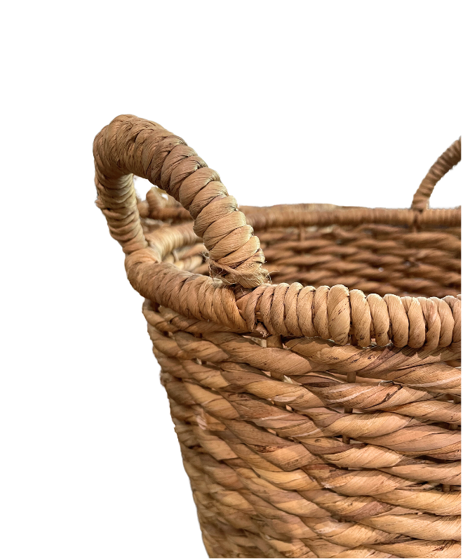Wicker Basket with Erasable Label