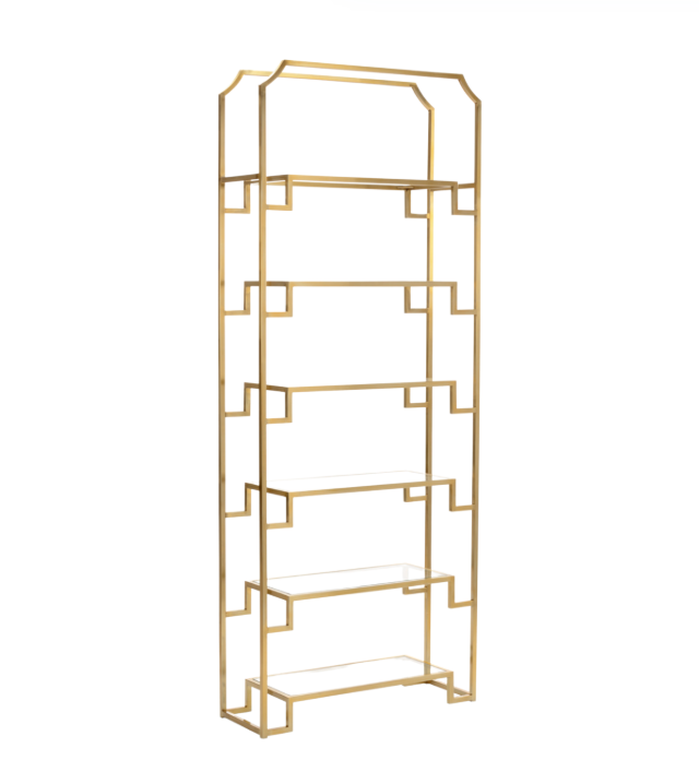Antique Brass Shelf
