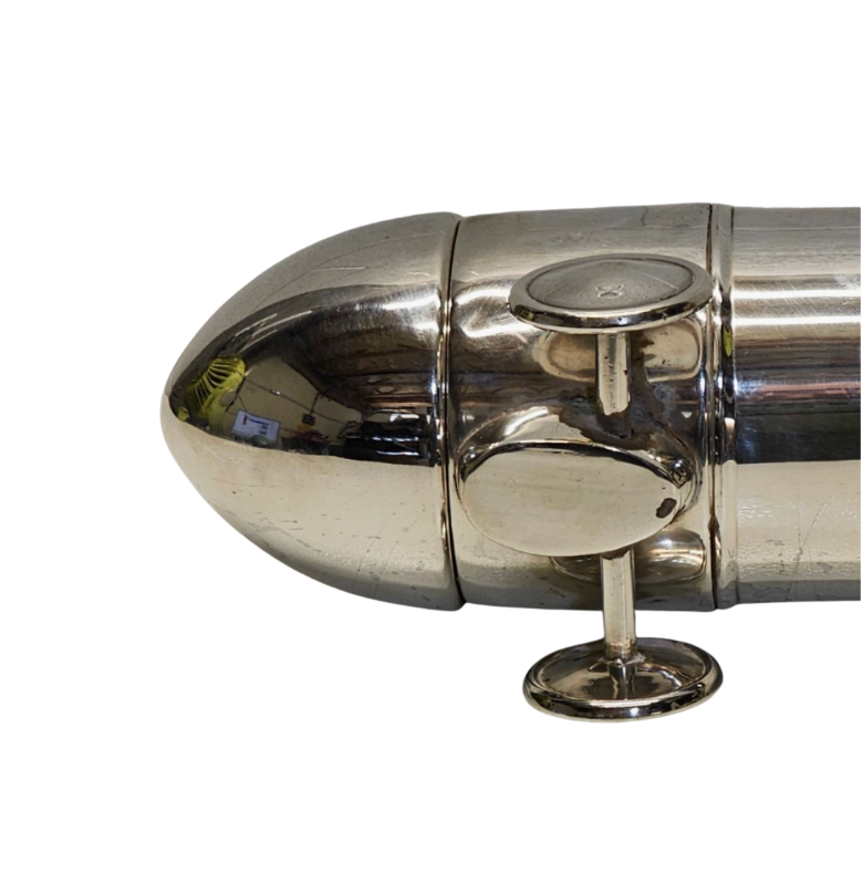 Vintage Zeppelin Blimp Cocktail Shaker