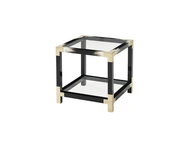 Faux Horn Accent Table