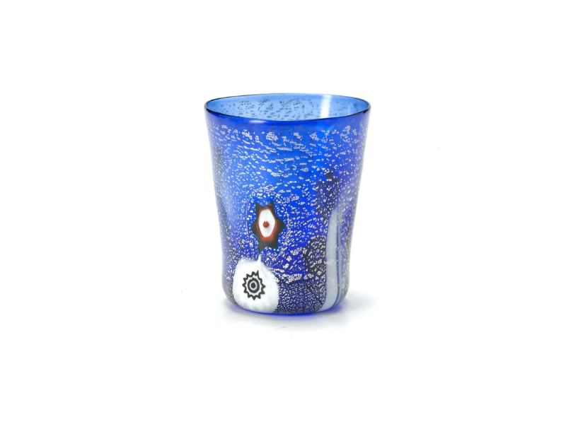 Bicchieri di Murano Cobalt Blue Tumblers, Set of 2