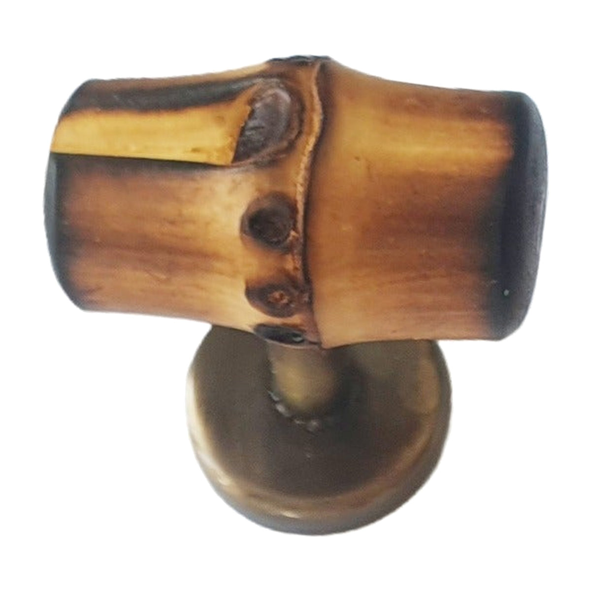 Bamboo Knob on white
