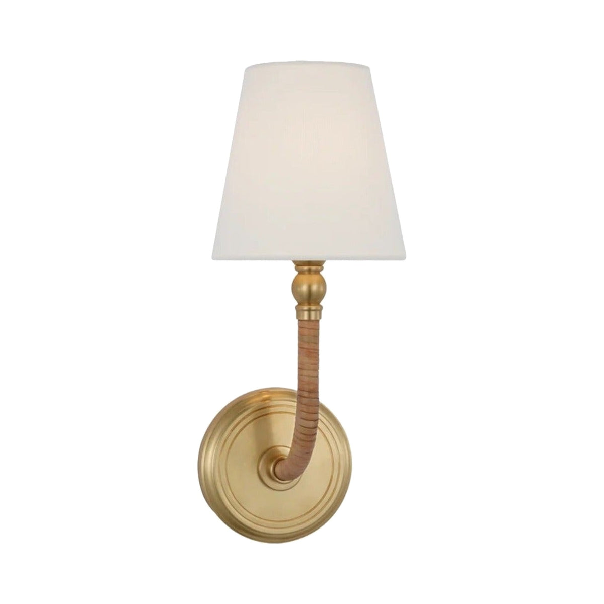 Basden Medium Sconce on white