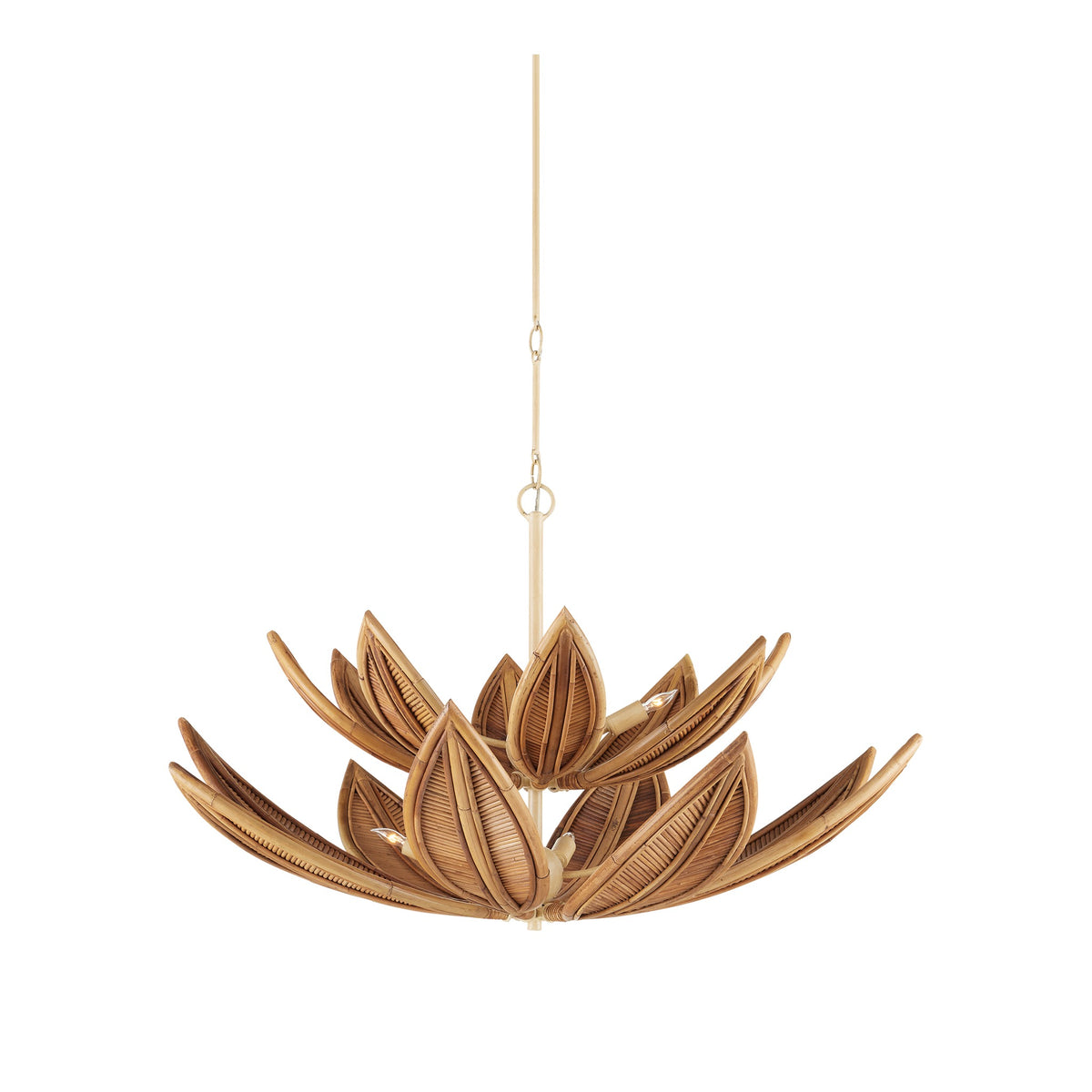 Cubana Two-Tier Chandelier ceiling light on white