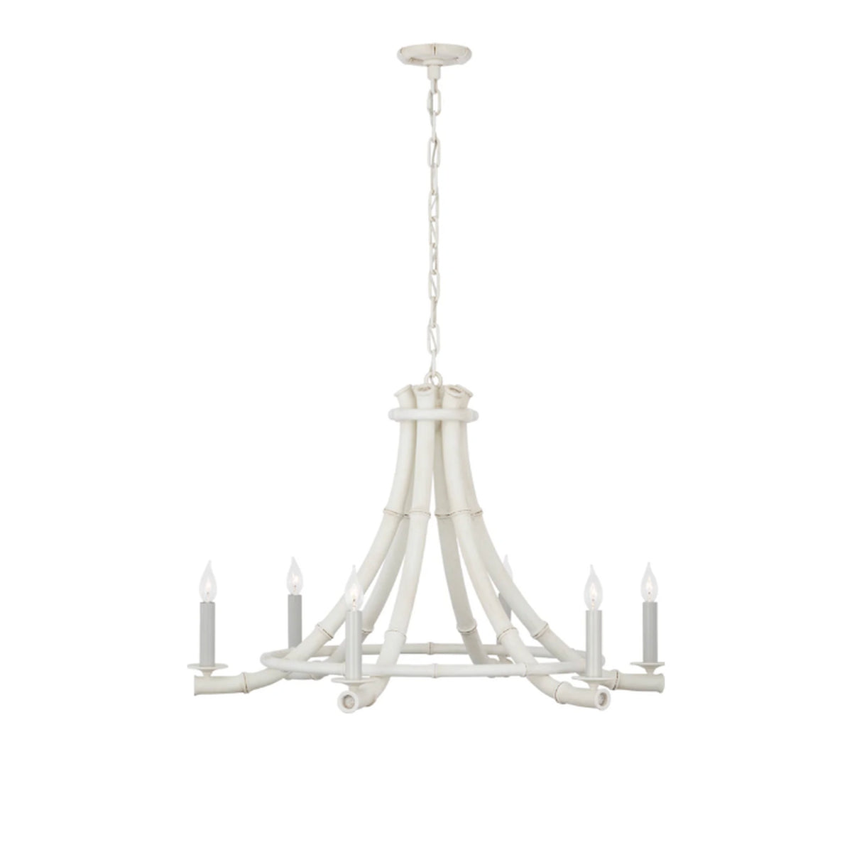Alana Chandelier ceiling light on white