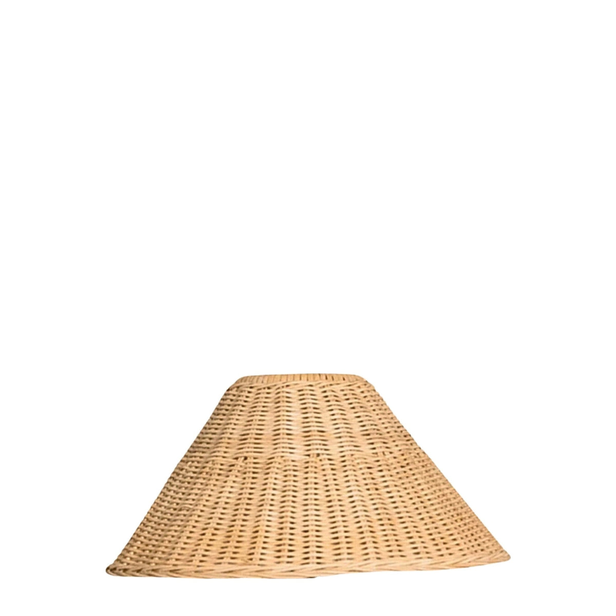 Empire Rattan Lampshade on white