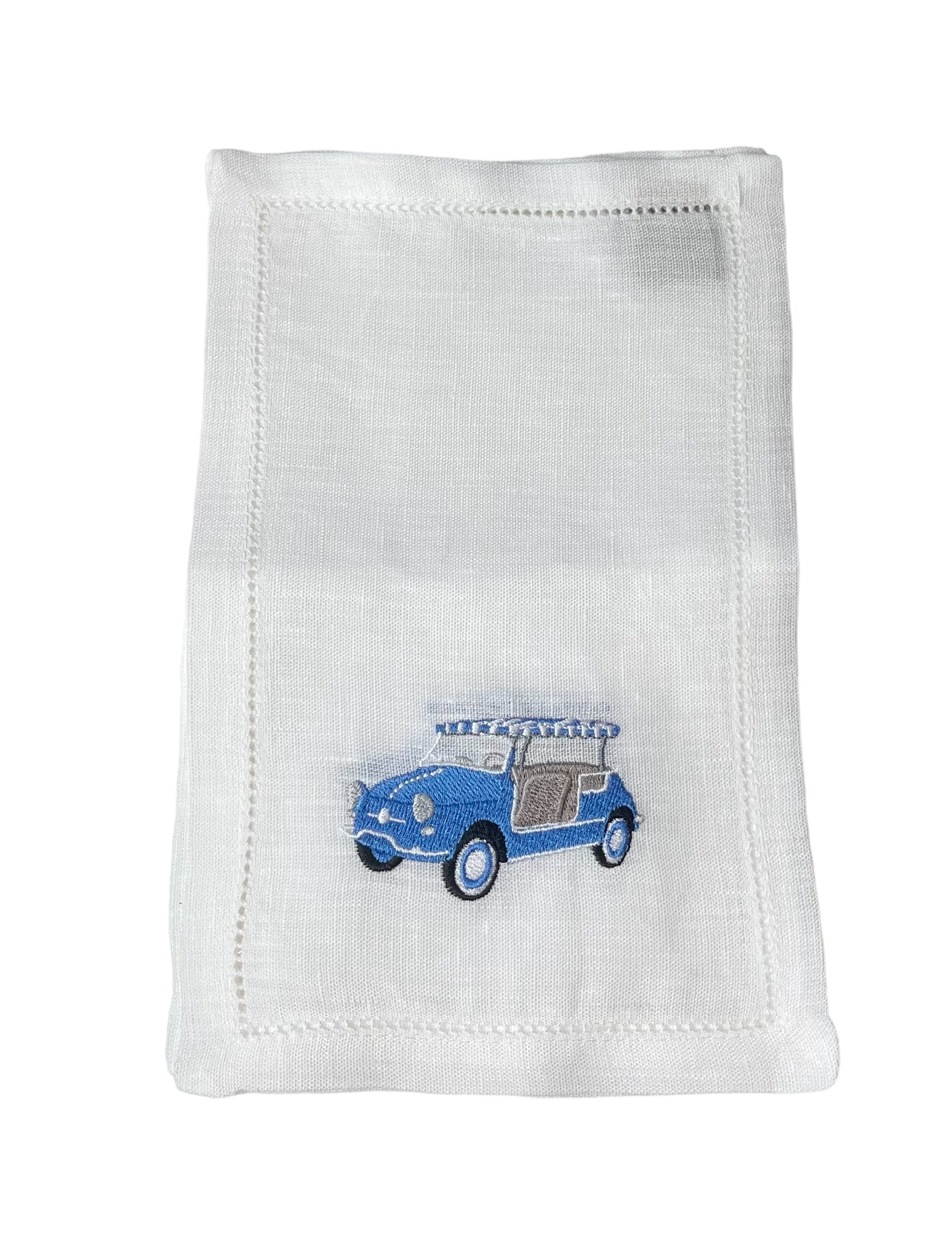 Blue Jolly Cocktail Napkins, Set of 4