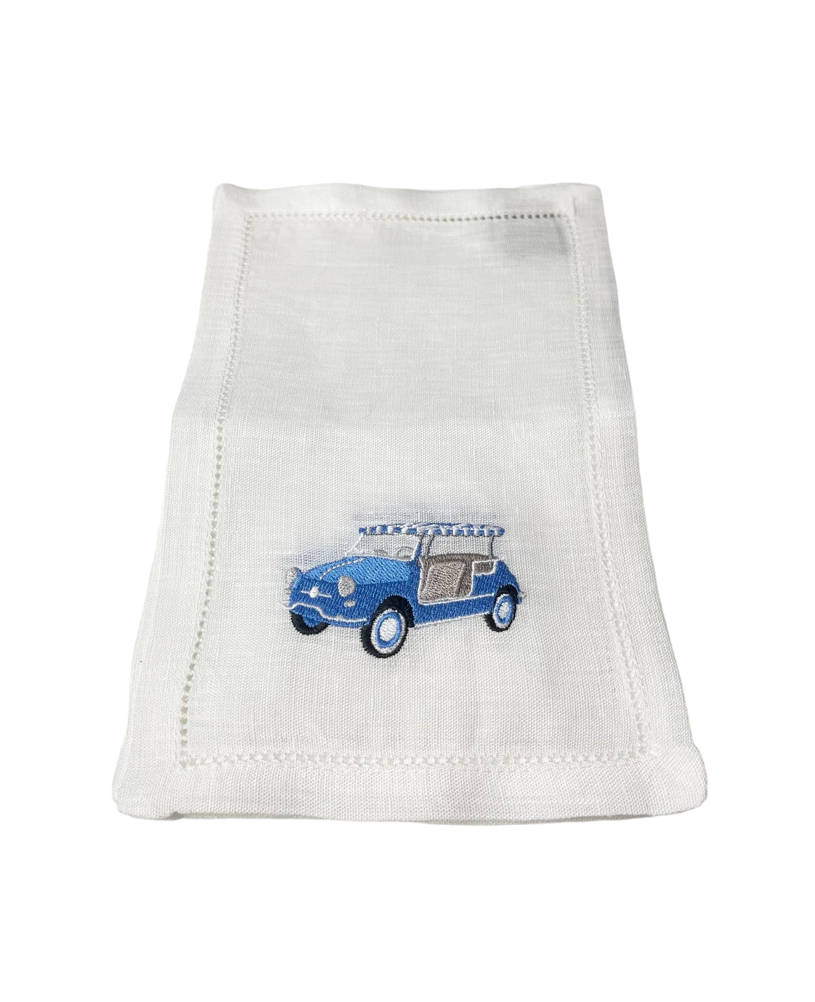 Blue Jolly Cocktail Napkins, Set of 4