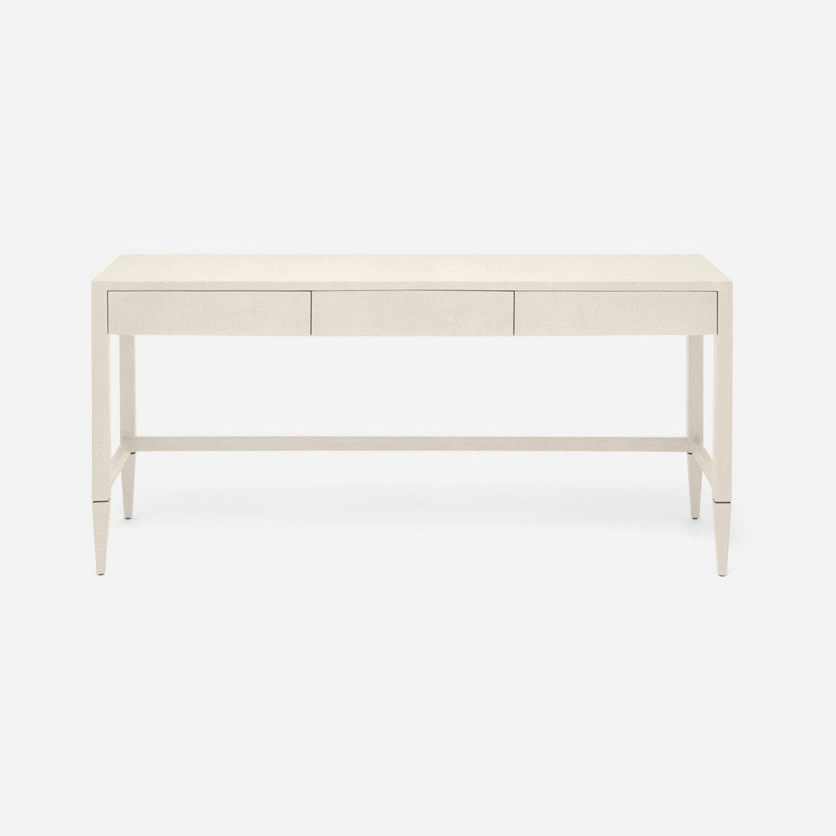Conrad Desk in Off-White, 64"L x 30"W x 31"H