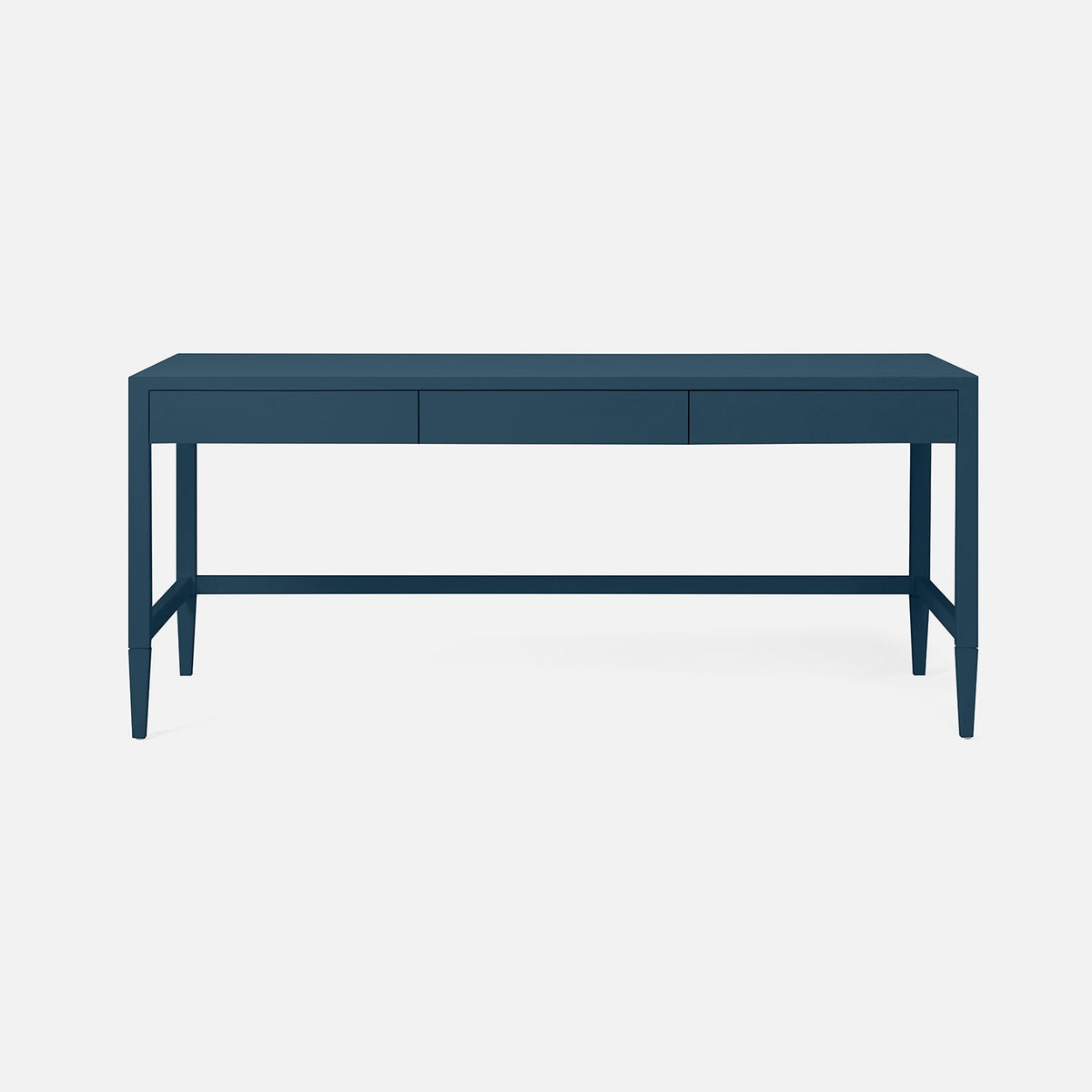 Conrad Desk in Vintage Navy, 72"L x 34"W x 31"H
