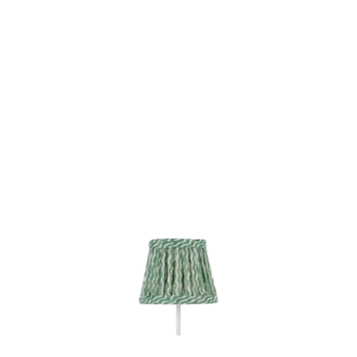 Green Popple Fermoie Fabric Shade