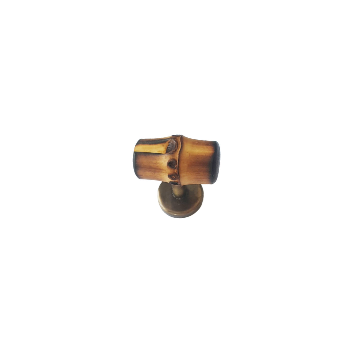 Bamboo Knob on white