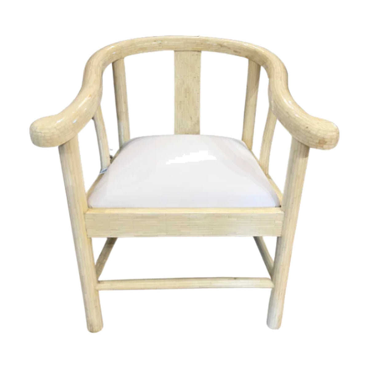 Inlay Colombian Chair on a white background