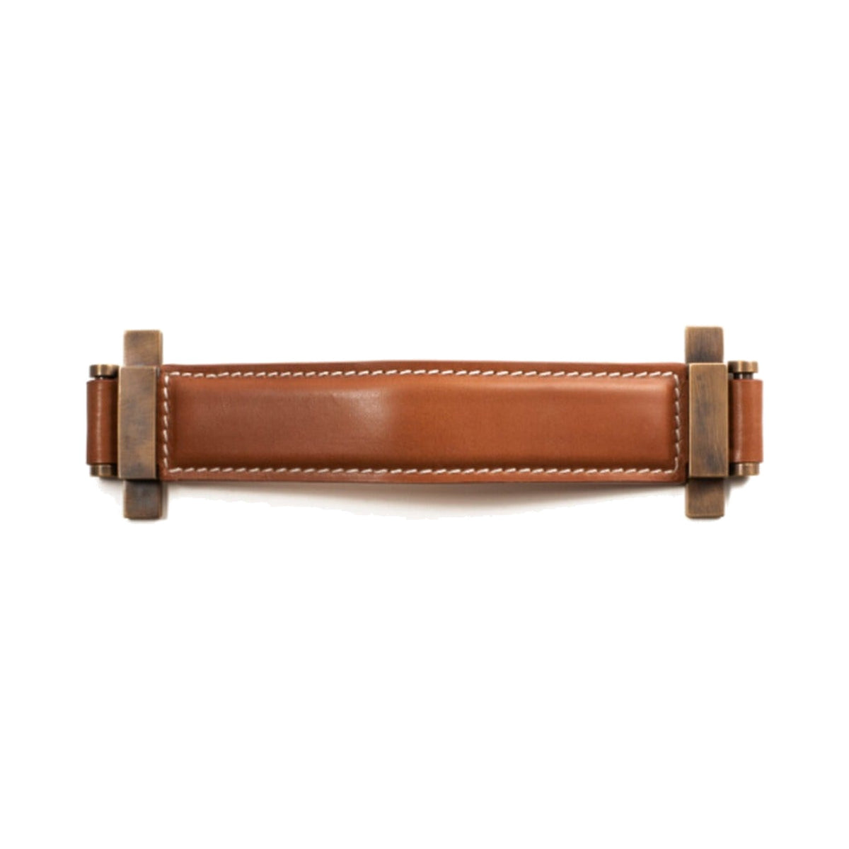 Leather Pull on white