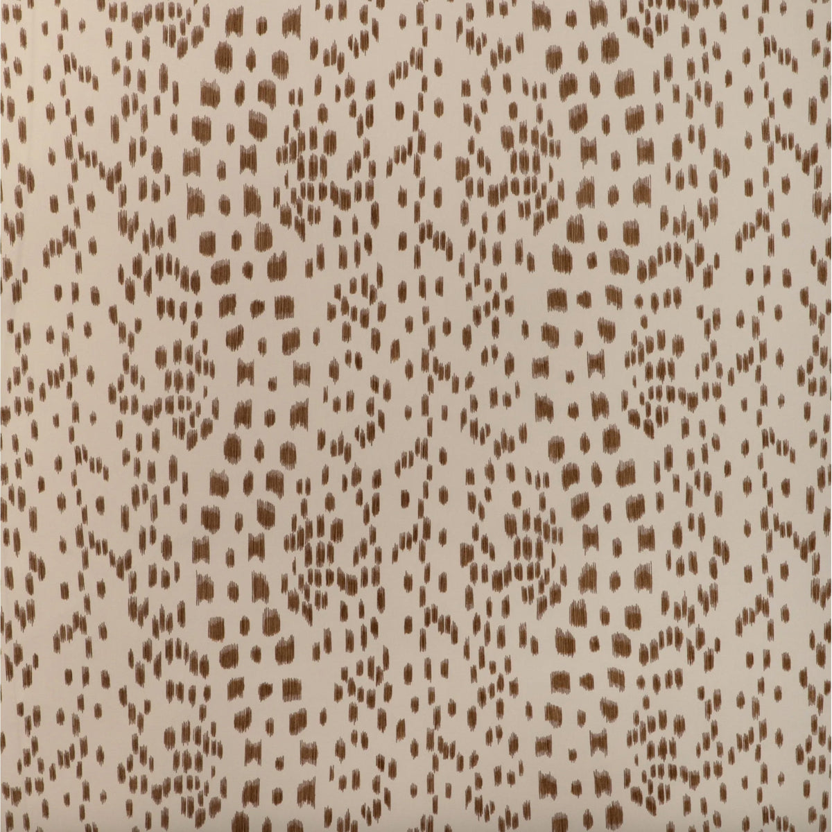 Tan Les Touches lampshade fabric swatch