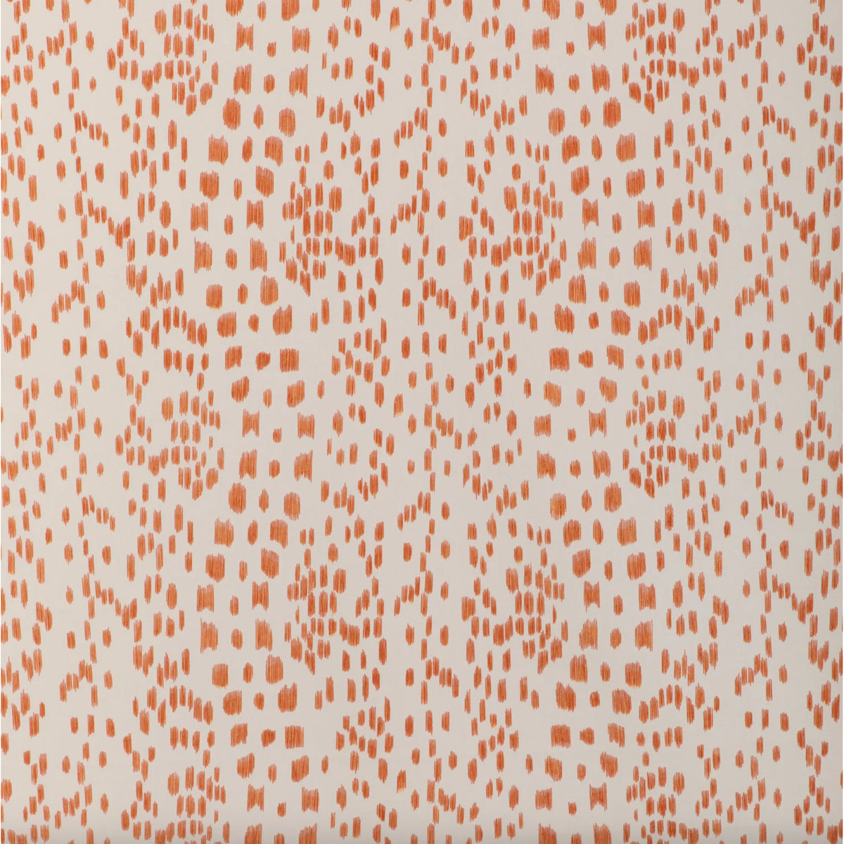 Les Touches Empire Lampshade in Tangerine fabric swatch