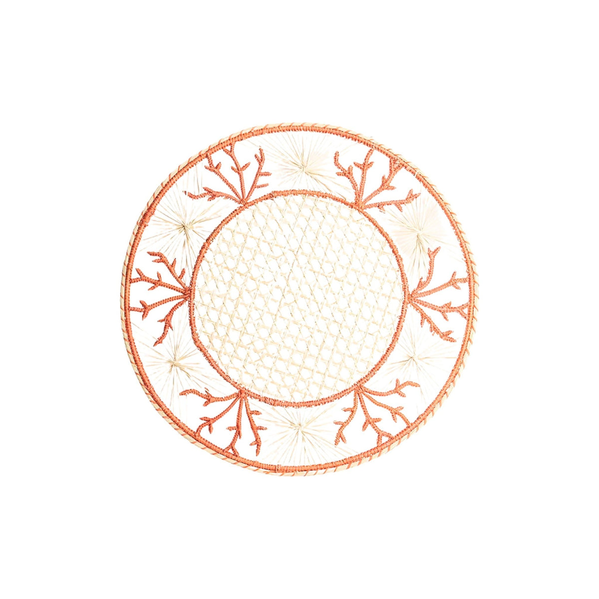 Light Coral Placemat, shown on a white background