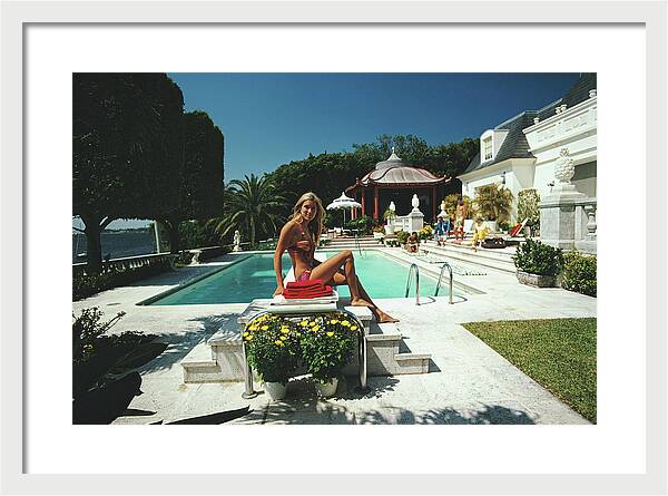 Lillian Crawford by Slim Aarons