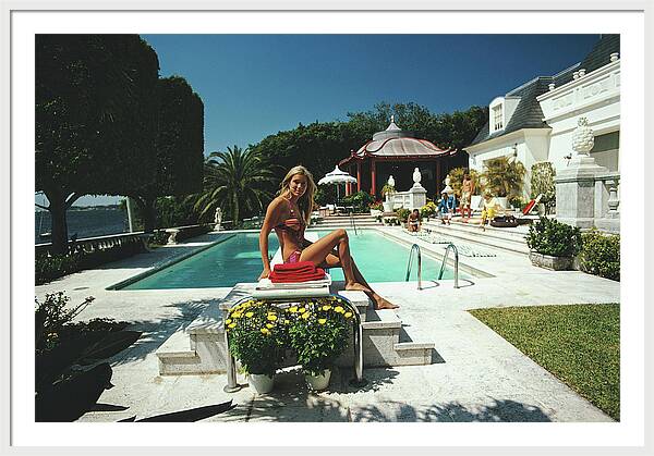 Lillian Crawford by Slim Aarons