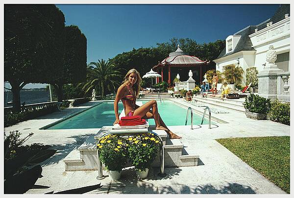 Lillian Crawford by Slim Aarons
