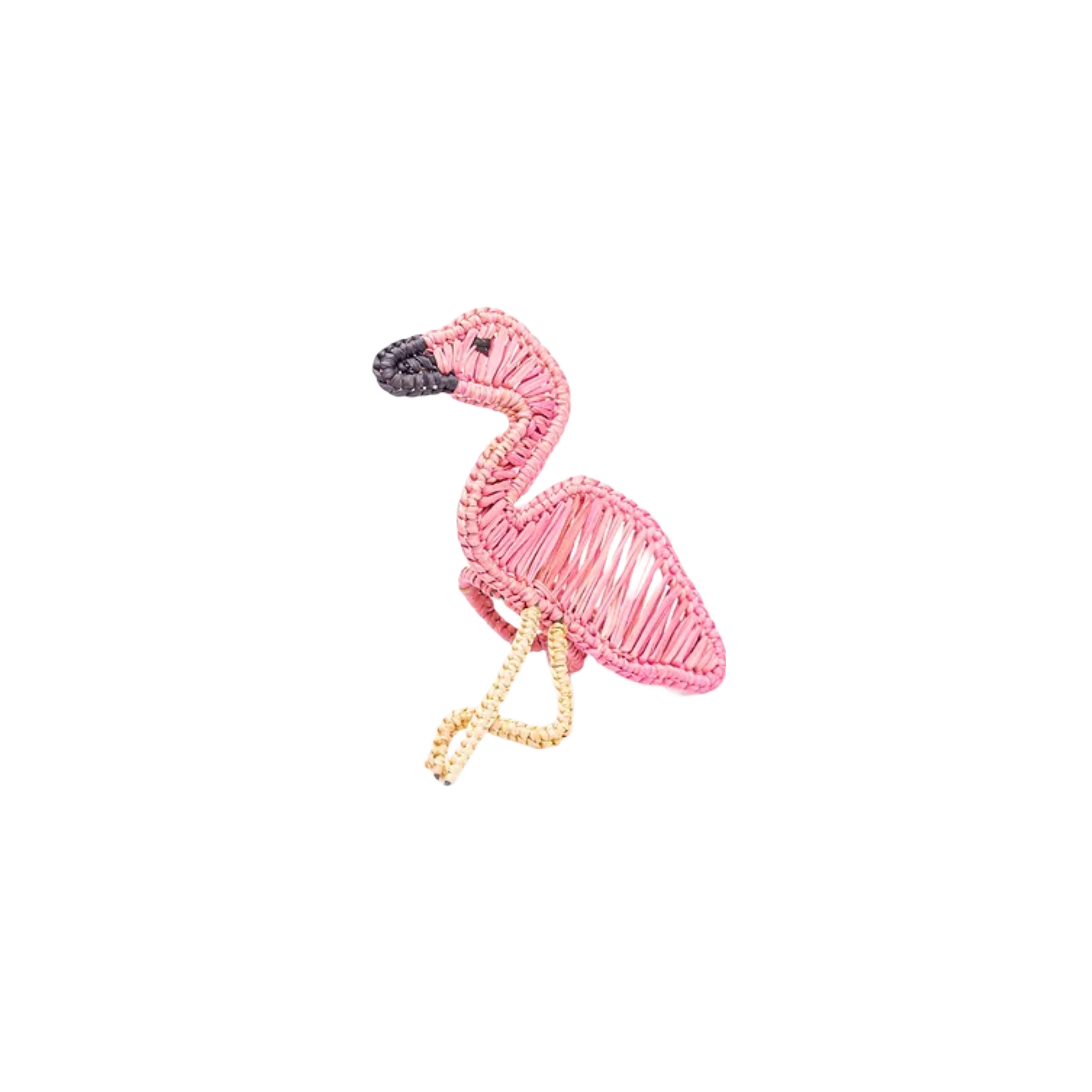Flamingo Napkin Ring, Set of 4