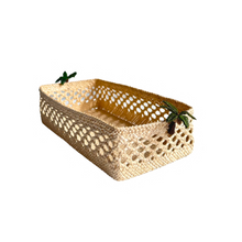 Mini Palms Rectangular Basket