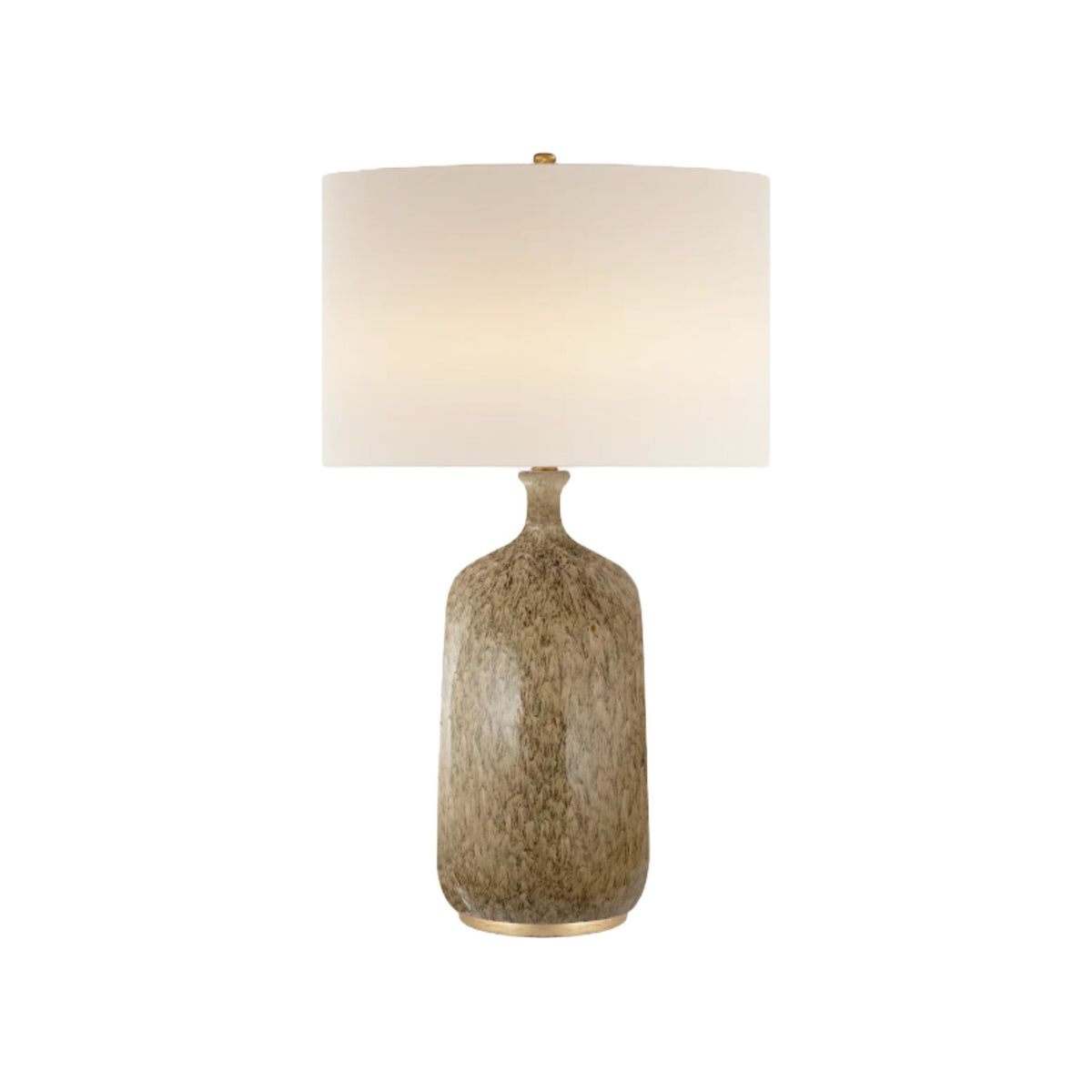 Marbleized Sienna Culloden Table Lamp, shown on a white background