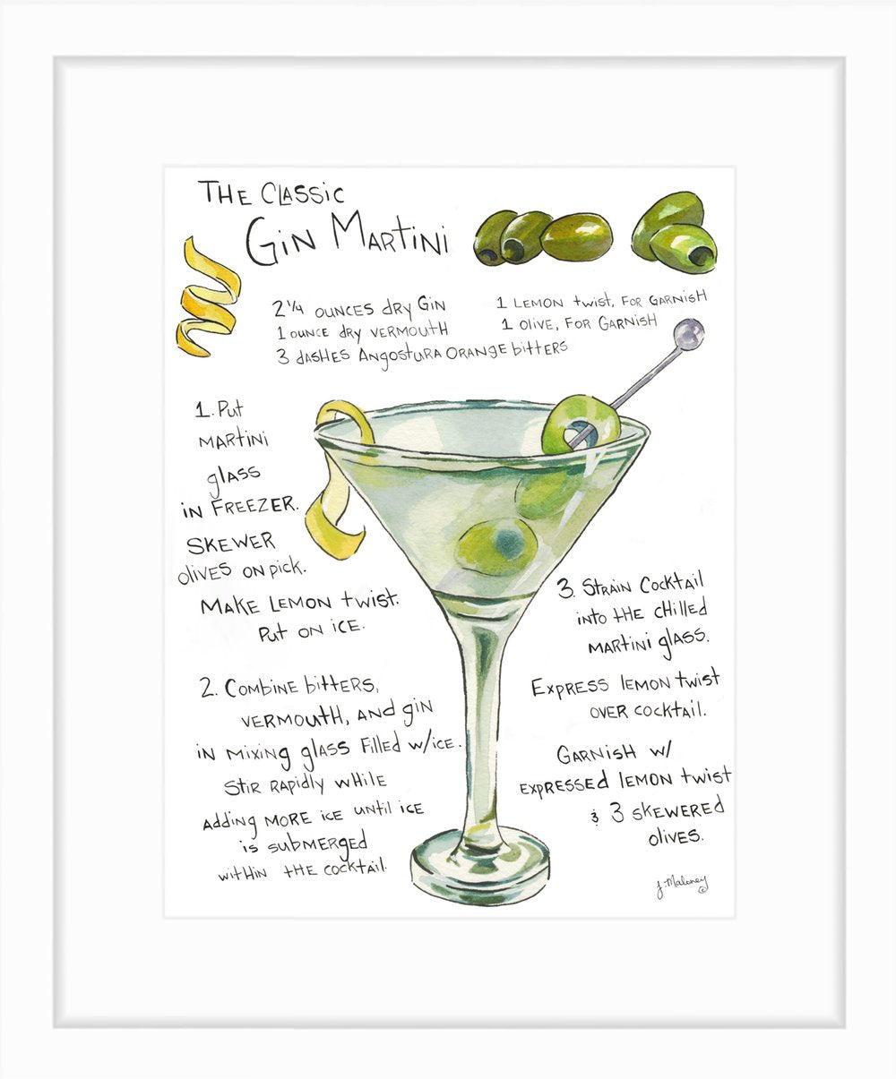 How to Make a Gin Martini