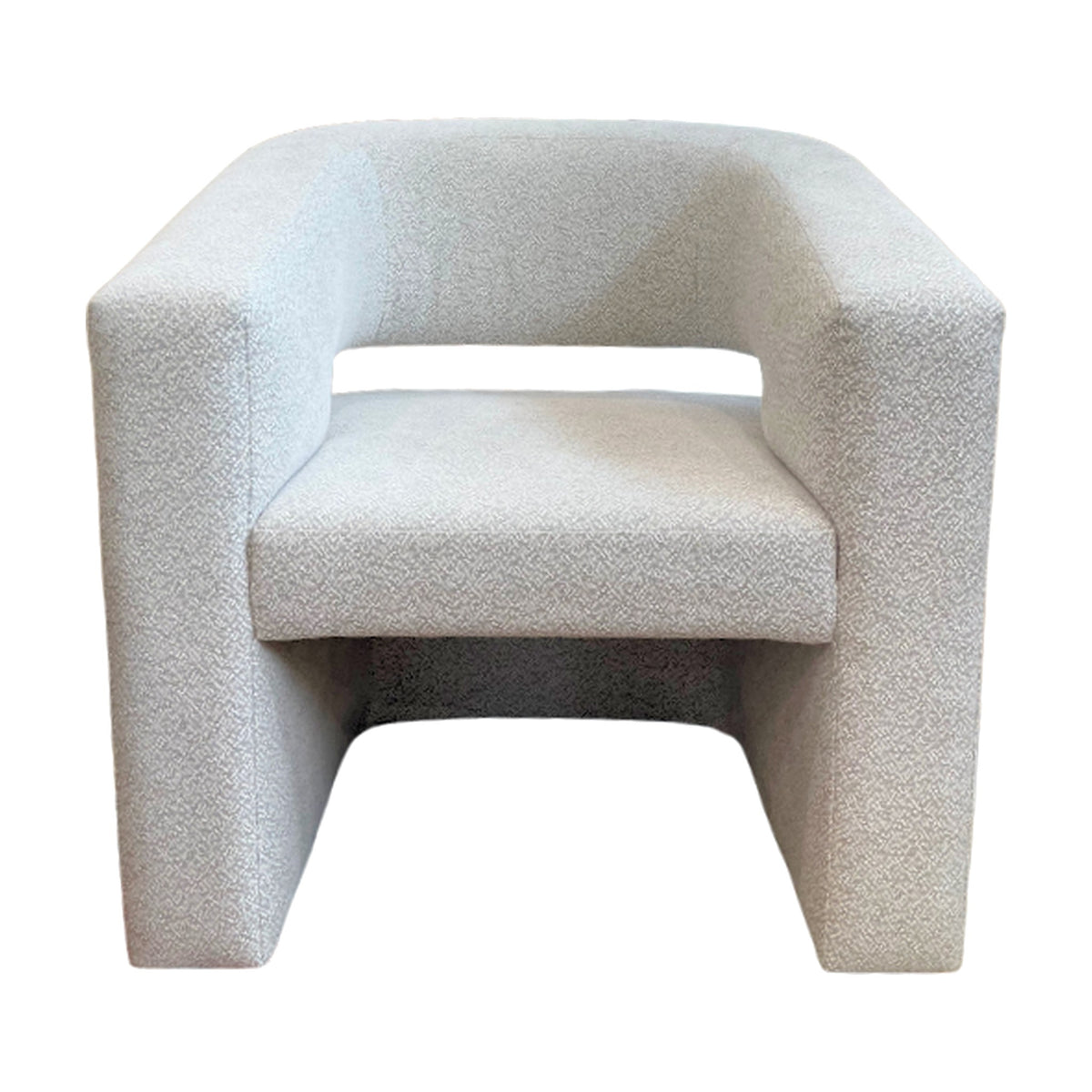 Danielle Rollins Home Custom Upholstered Game Table Chairs on a white background