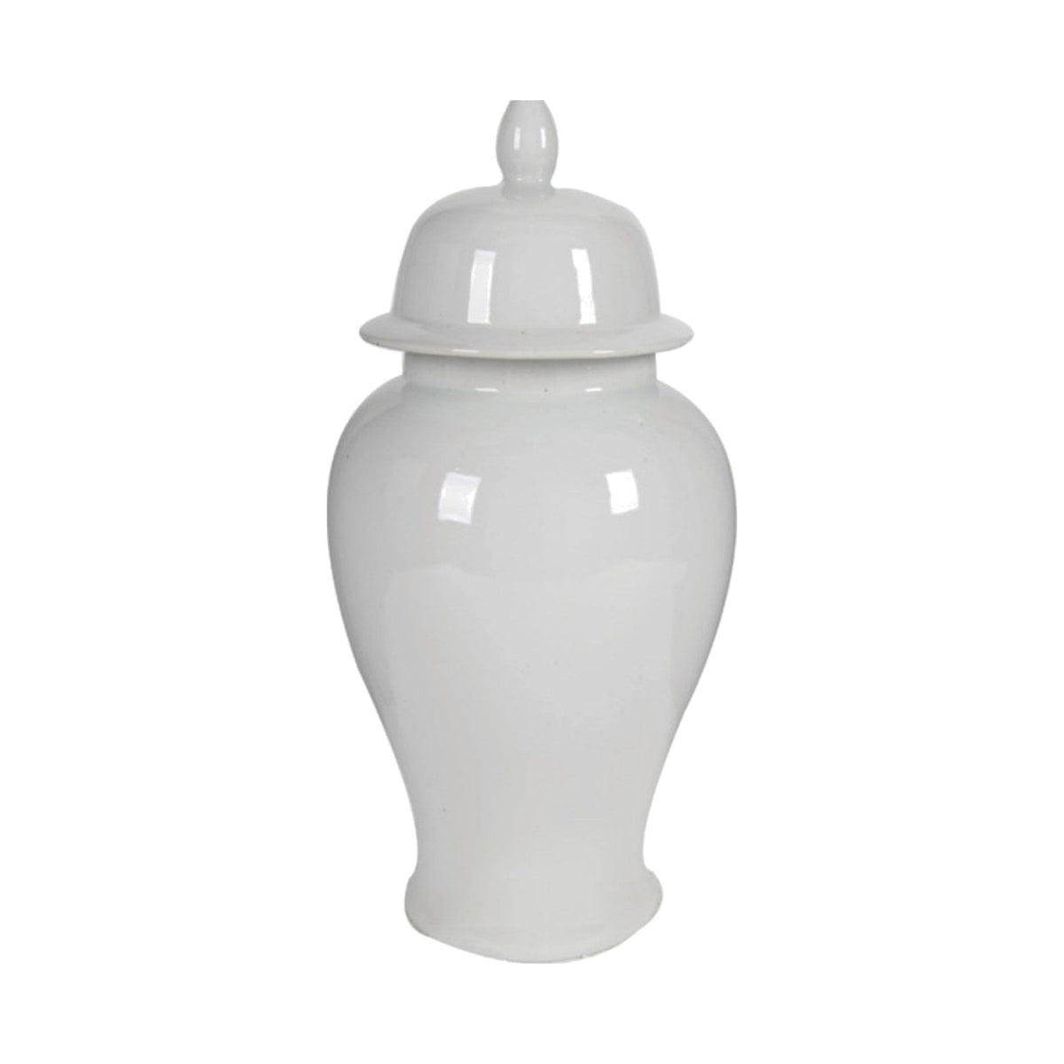 Porcelain Ginger Jar on a white background