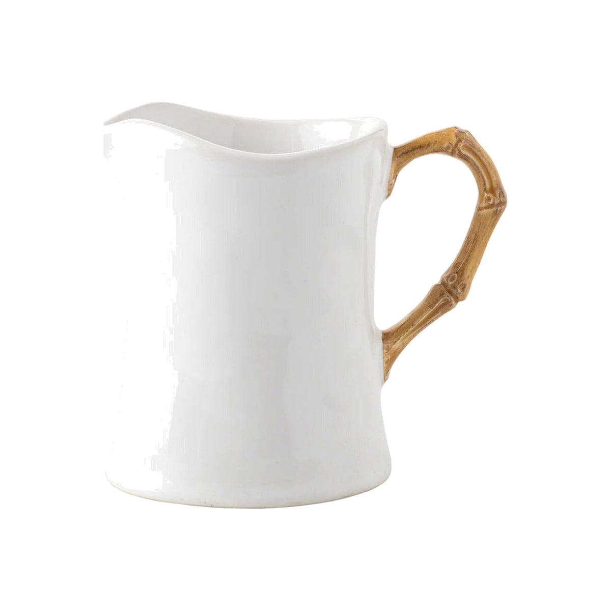 Bamboo Creamer, shown on a white background