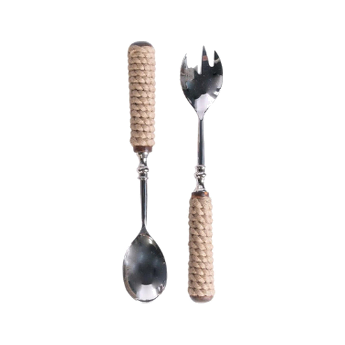 Coastal Salad Tosser Set, shown on a white background