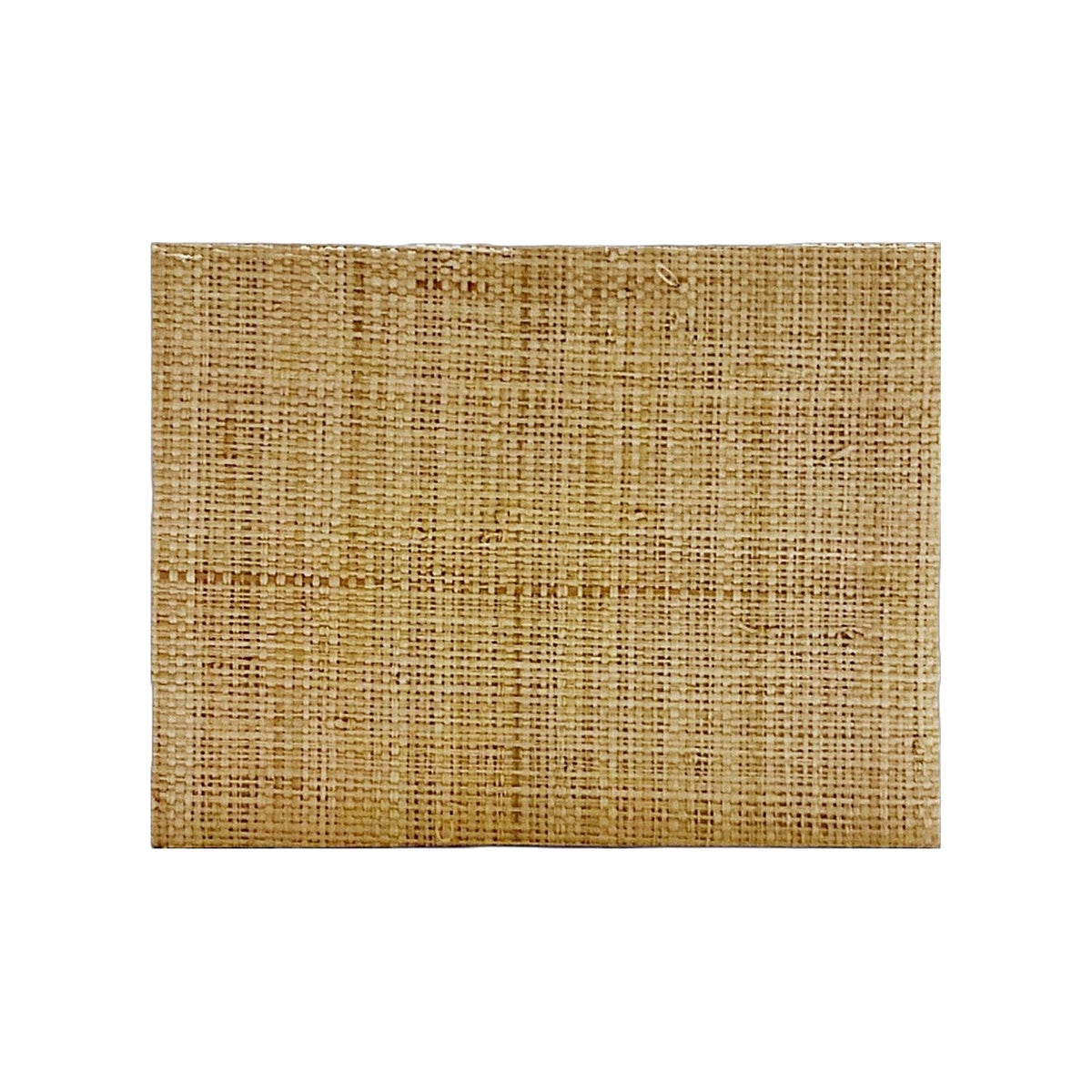 Danielle Rollins Madagascar Raffia Grasscloth Plinth Wall Box on a white background