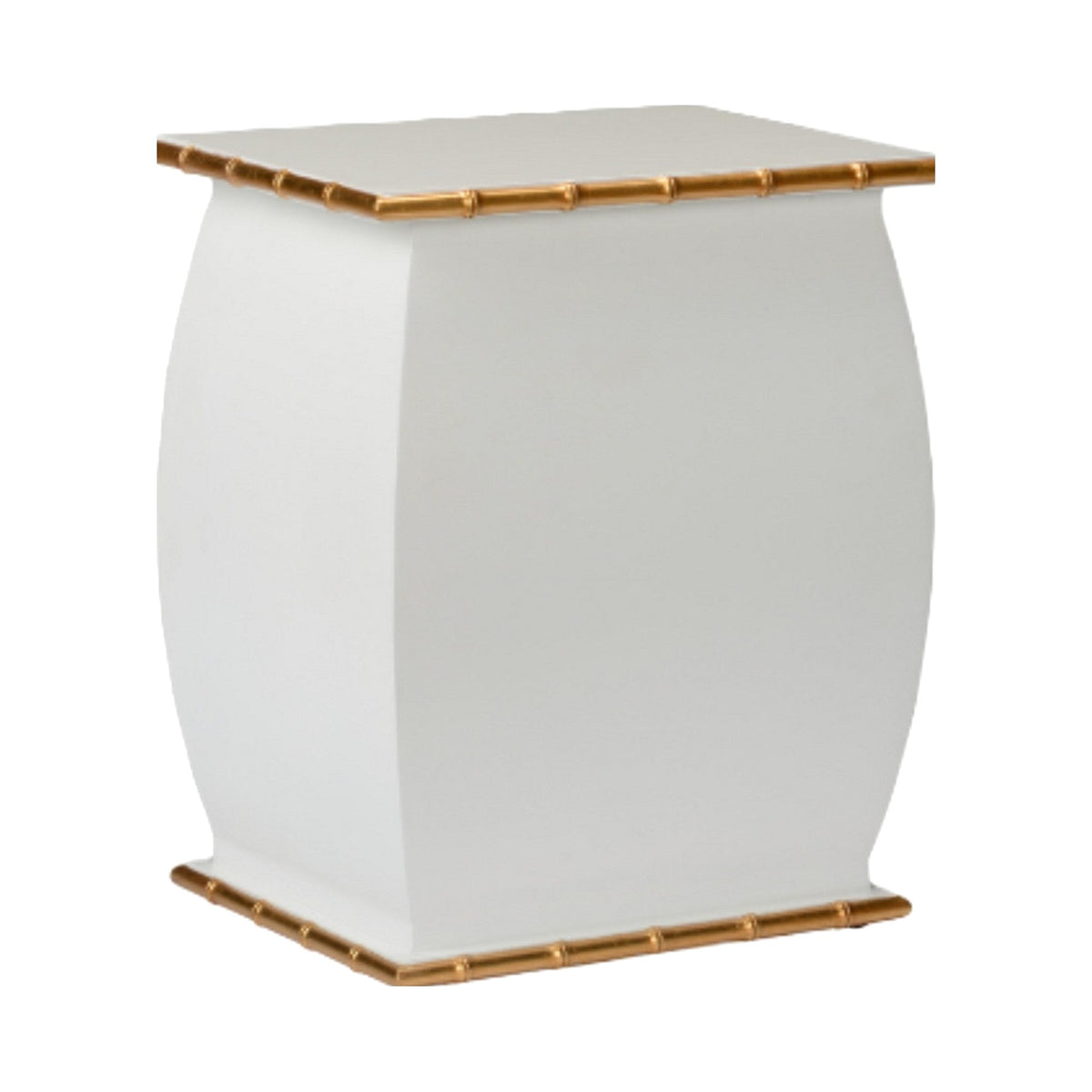 Wooden Drinks Table on a white background
