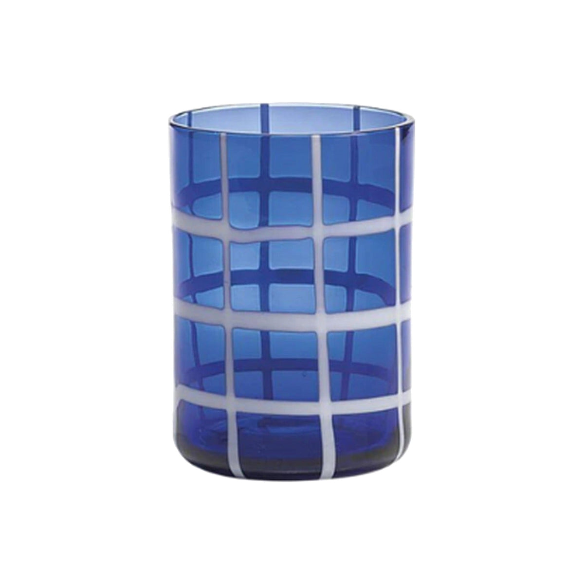 Single Twiddle Blue Tumbler, shown alone on a white background