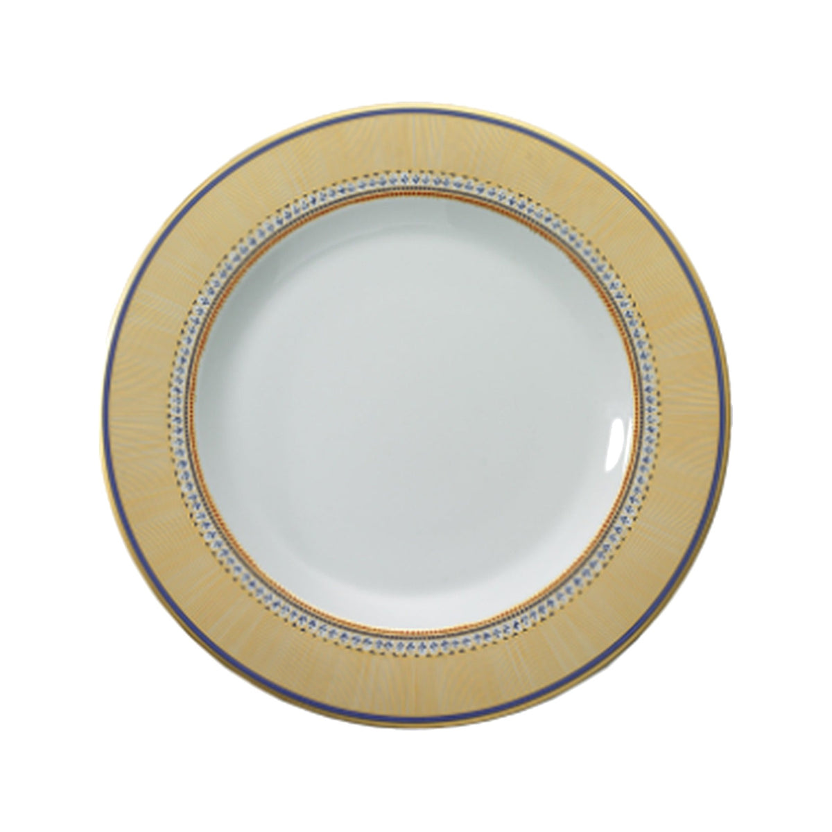 Chinoise Blue Service Plate, shown on a white background