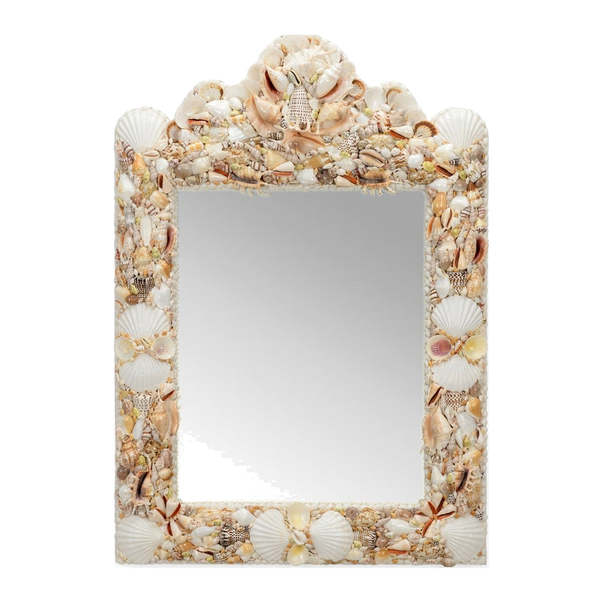 Shell Square Mirror