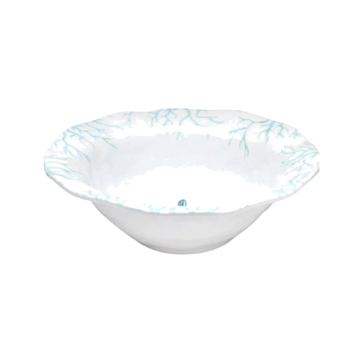 Coral Non-Breakable Serving Bowl, shown on a white background