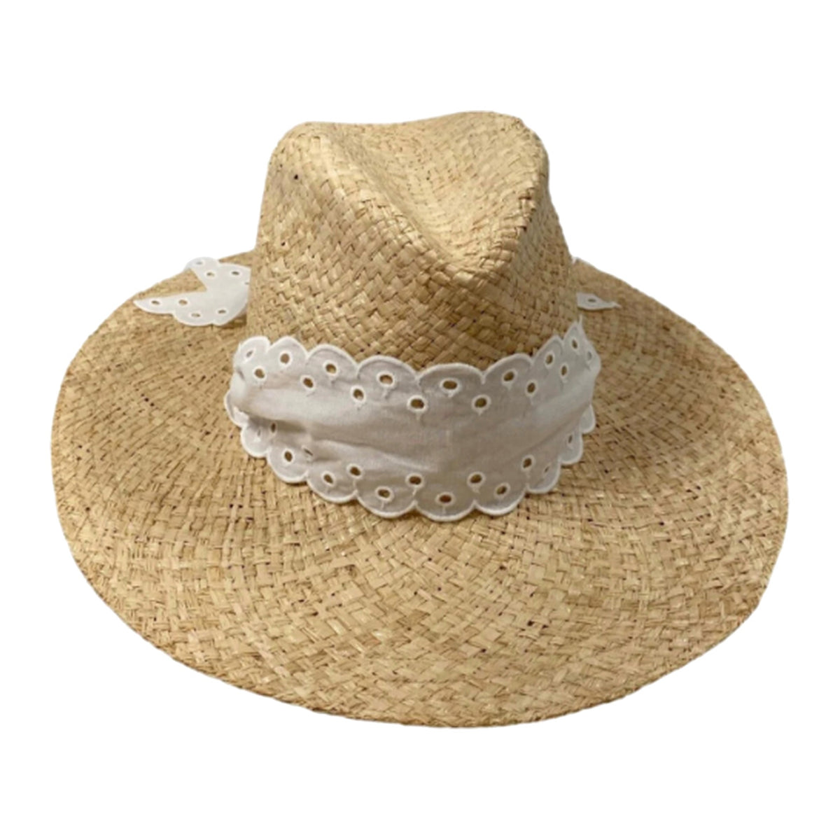 Sarah Bray Bermuda Oleander Sun Hat on a white background
