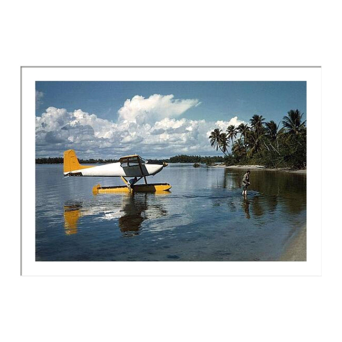 Framed photograph: Arriving In Style by Slim Aarons